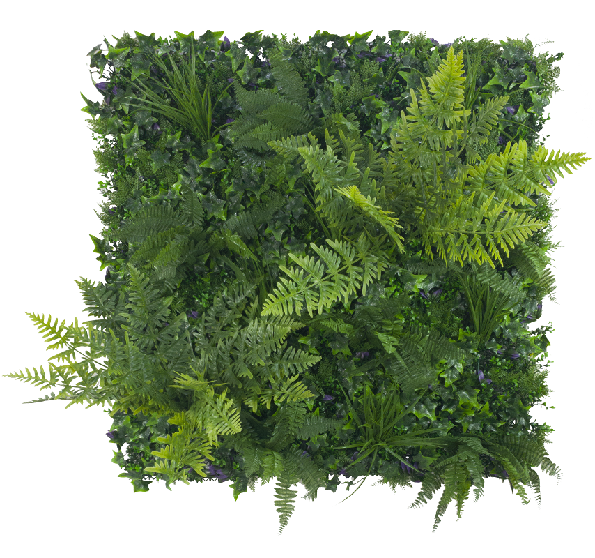 Vertical Garden UV Resistant 1m x 1m Jungle Fern Home/Business Indoor
